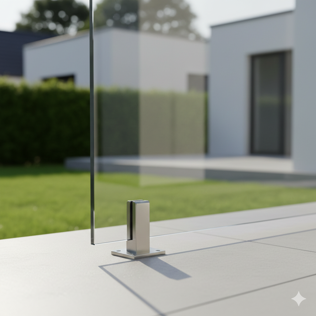 Elegance Slim Oszlop Üvegkorláthoz